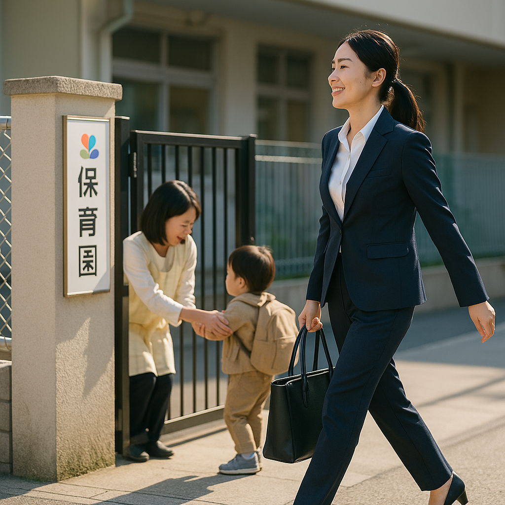 帰国後に仕事復帰するイメージ画像