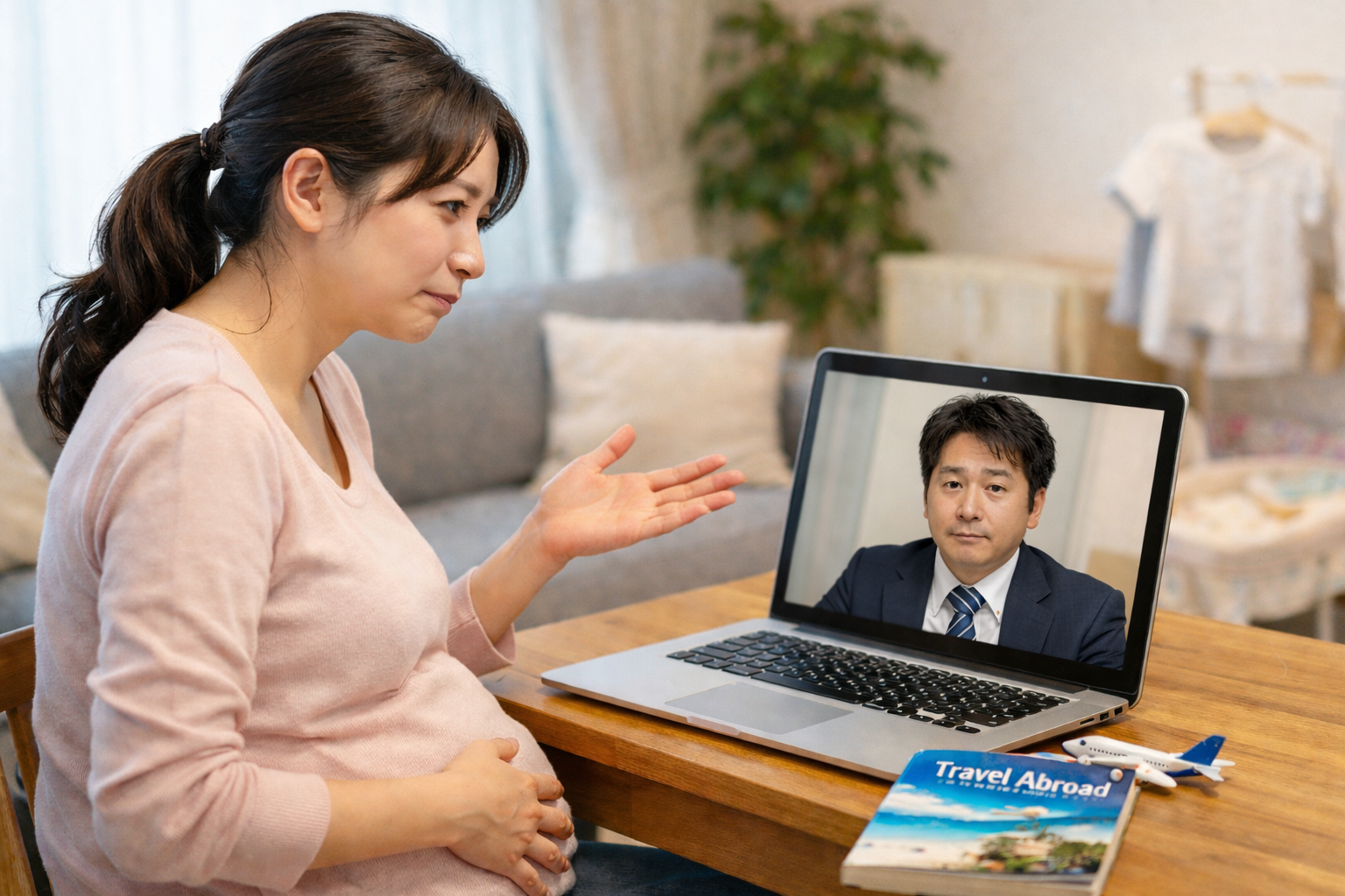 会社に相談するイメージ